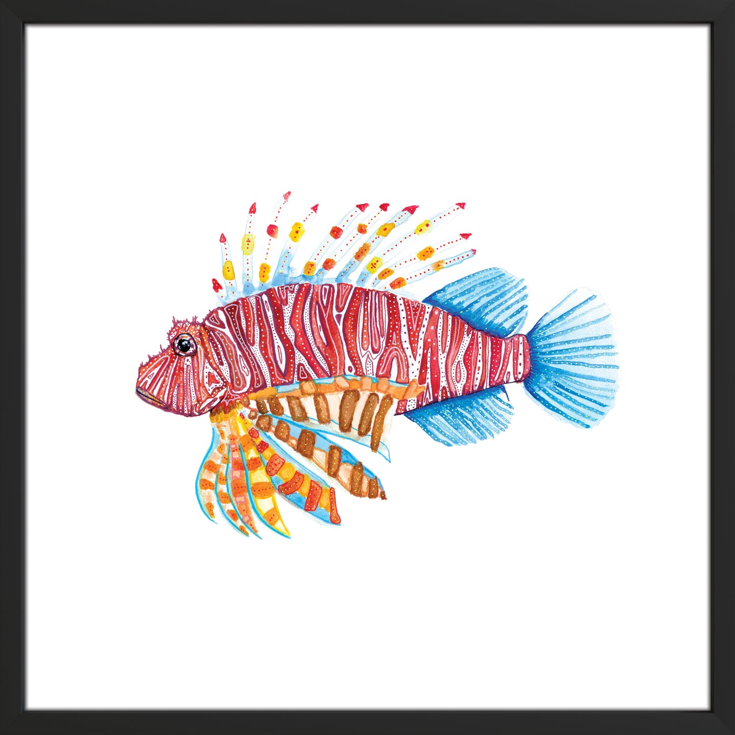 Deadly Beauty. The Lionfish.