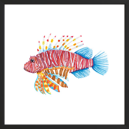 Deadly Beauty. The Lionfish.