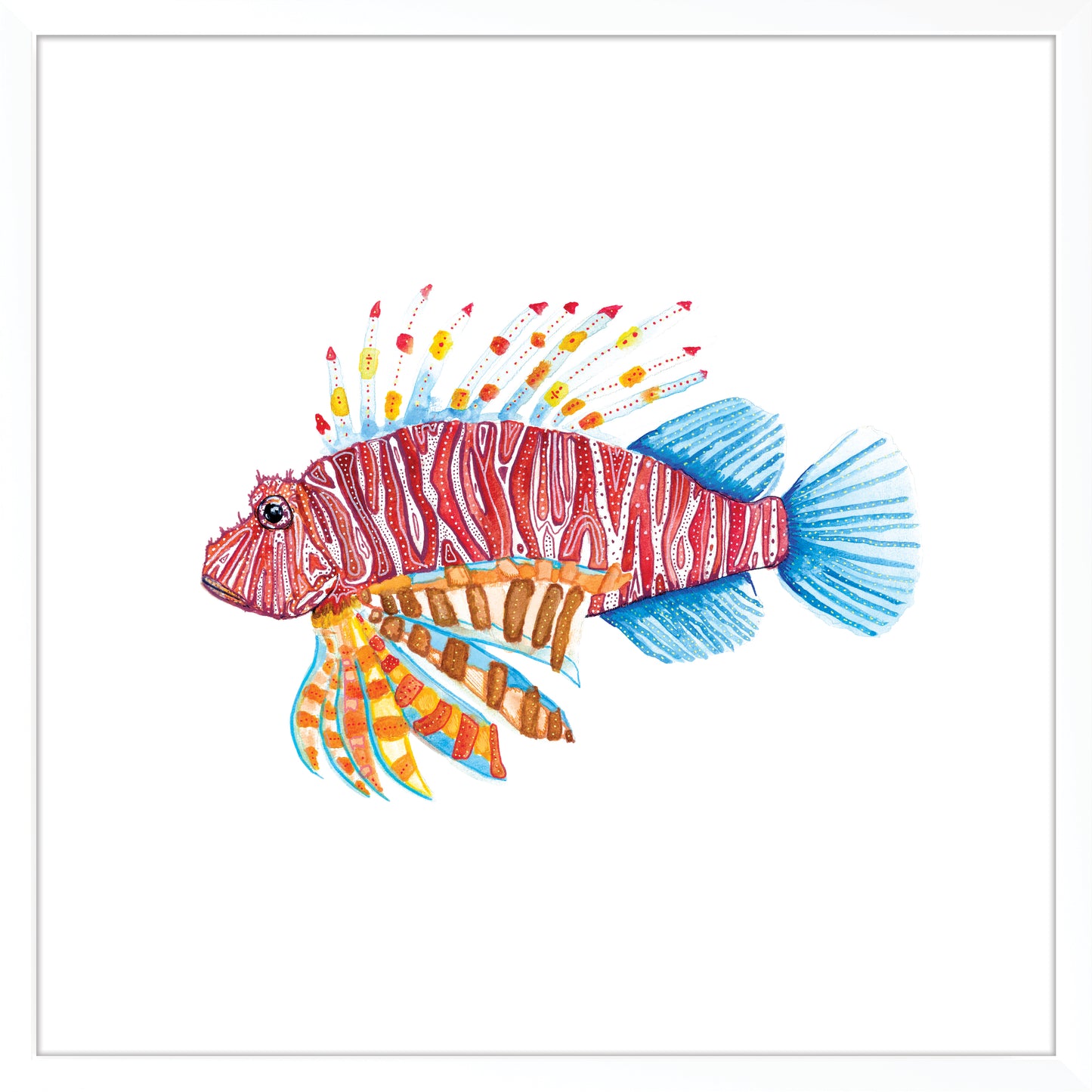 Deadly Beauty. The Lionfish.