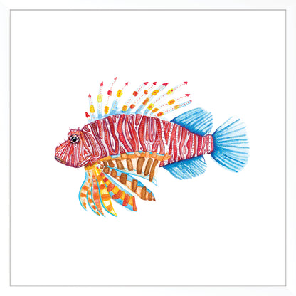 Deadly Beauty. The Lionfish.