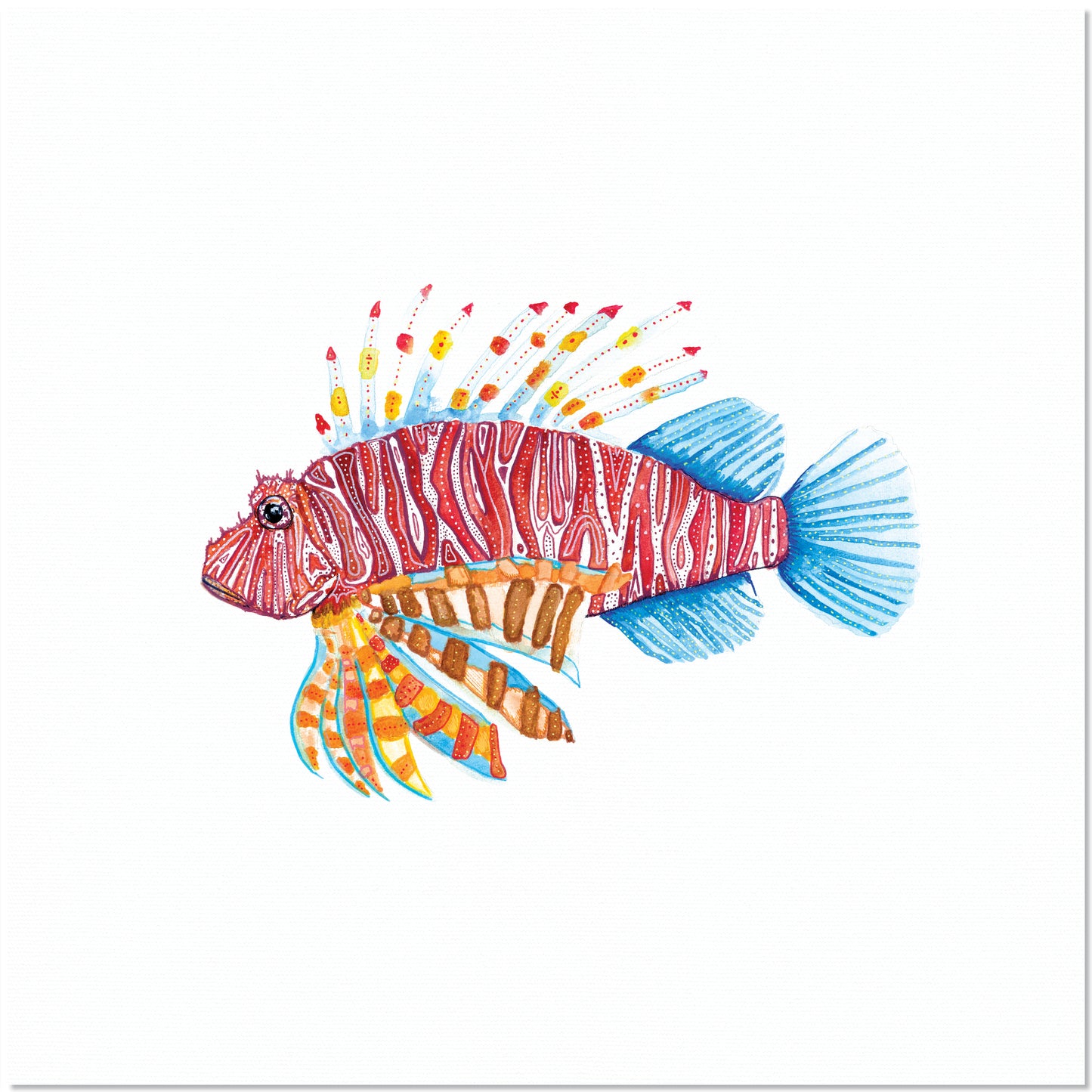 Deadly Beauty. The Lionfish.