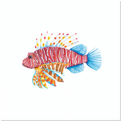 Deadly Beauty. The Lionfish.