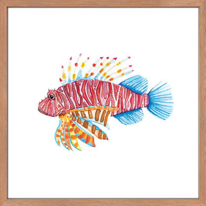 Deadly Beauty. The Lionfish.